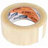 Shurtape AP 101 1.6 Mil Clear Acrylic Adhesive Carton Sealing Tape -  2" x 110 yds, 36 per case
